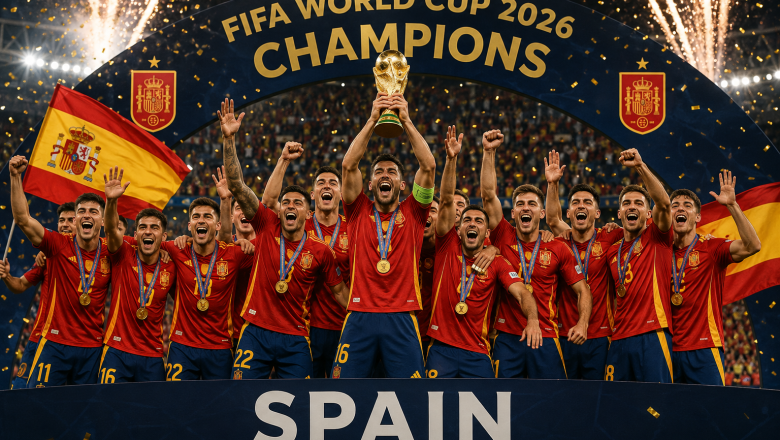 Spain Crowned FIFA World Cup 2026 Champions After Dramatic Victory Over Argentina